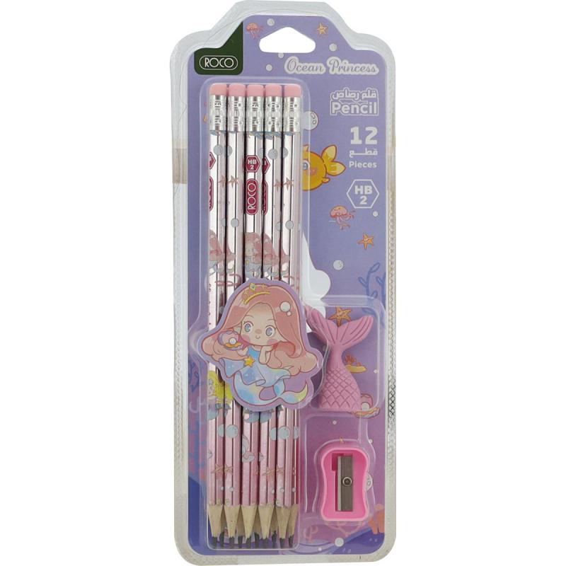 Roco Dream Princess Stationery Set | Pencils | Pencils & Pens | School Supplies