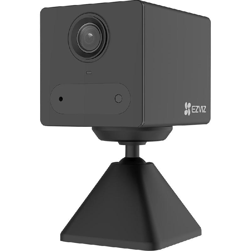 Ezviz CB2 4G Smart Home Battery Camera, Wi-Fi, Works with Android/iOS Devices, Stone Black
