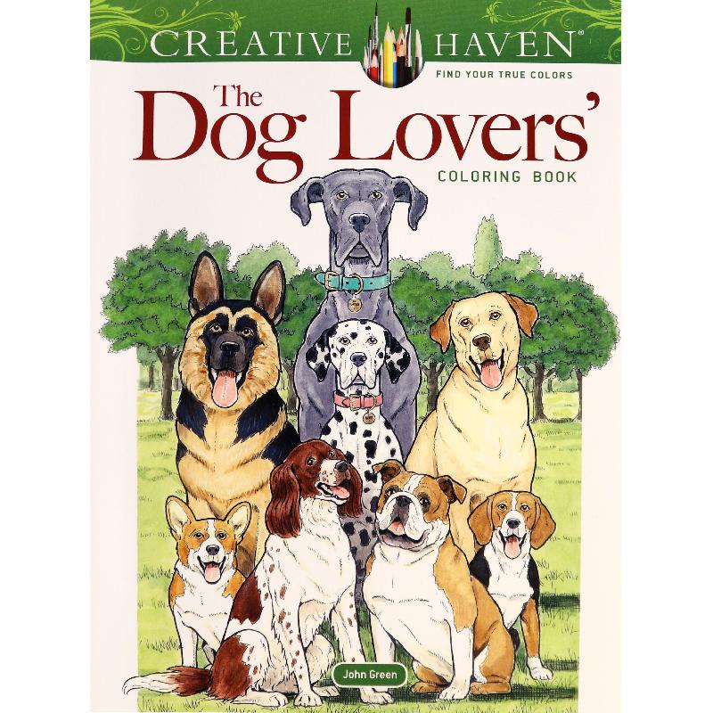 Dog Lovers | كتب تلوين للكبار | الهوايات والأشغال اليدوية | الكتب الانجليزية | وصل حديثاً | الشحن الدولي