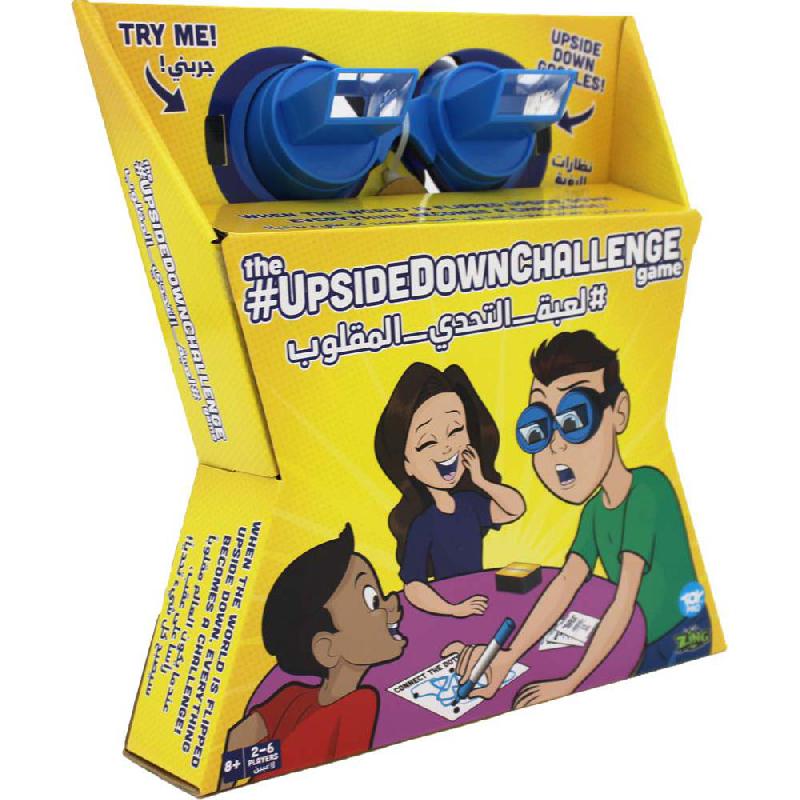 ZING Upside Down Challenge Game with Goggles Skill Toy Arabic/English