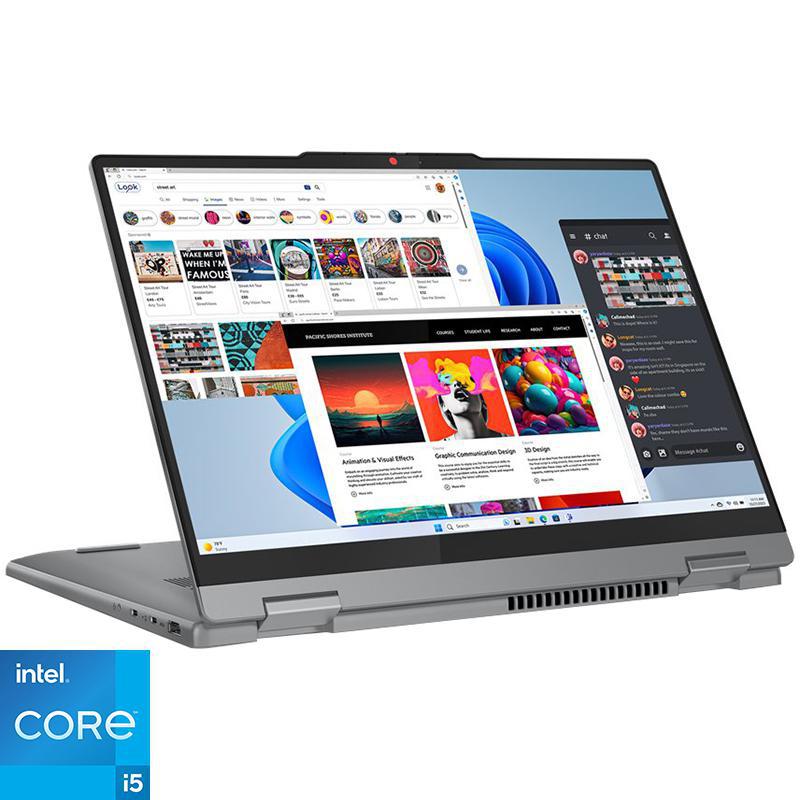 Lenovo Lenovo Ideapad Flex 5 2-in-1 512GB 8GB 512 GB PCIe NVMe M.2 SSD / 8 GB RAM / 14" / Windows 11 Home / 1080p FHD Camera with Privacy Shutter
