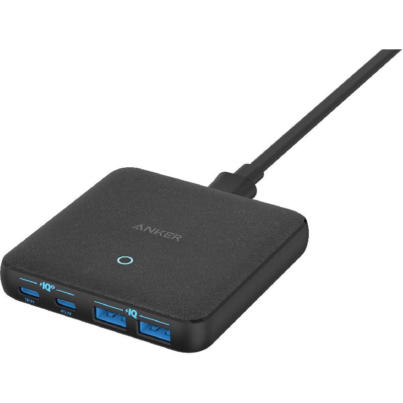 Anker PowerPort Atom III Slim Desktop Charger, Quick Charge 3.0, 63