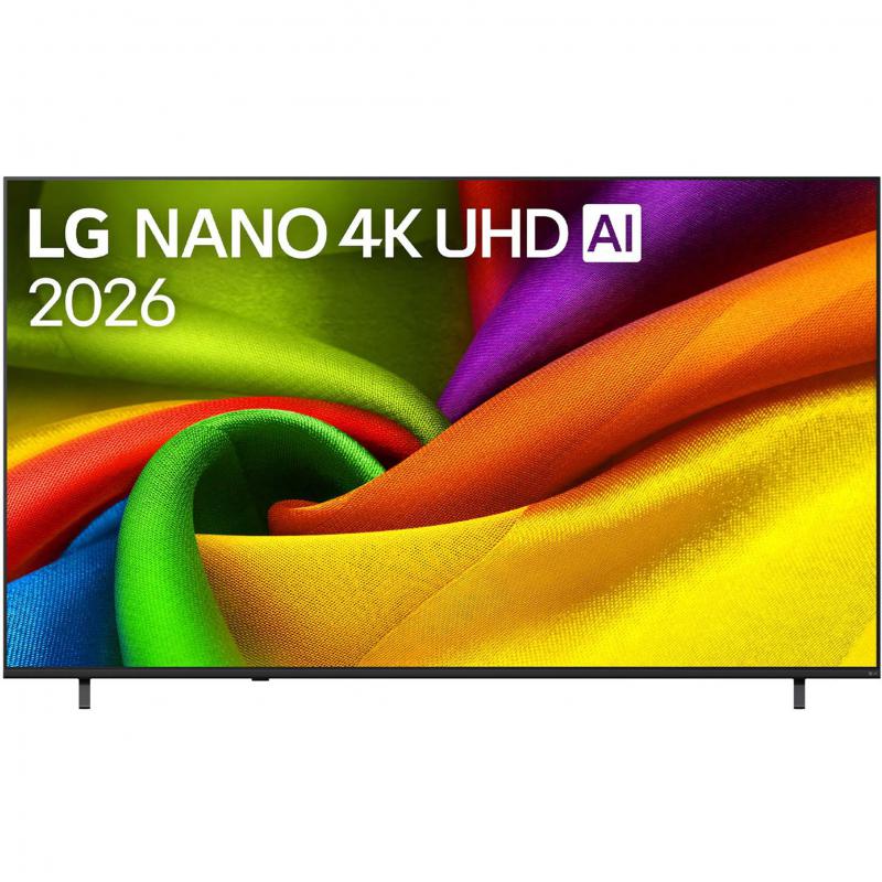 ال جي 85 بوصة تلفزيون ذكي، دقة 4 كيه ضوء LED، 60‎ Hz، اسود، ان يو 6530