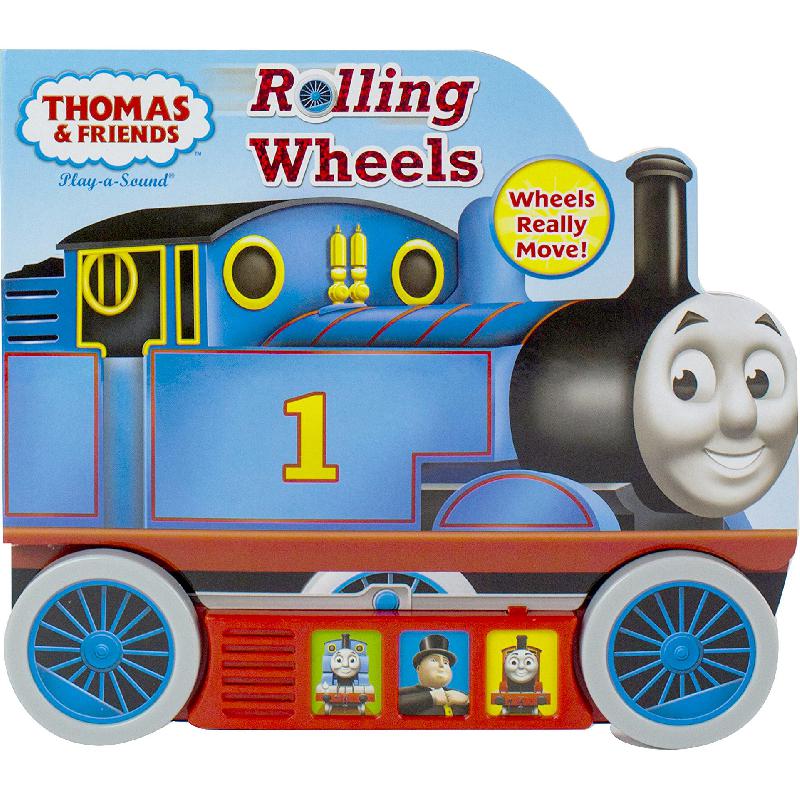 Thomas & Friends - Rolling Wheels - Sound Book | Children Books | English Books | Global Shipping | Children - Preschool (1-5) | Children Sound Books (3 - 5)