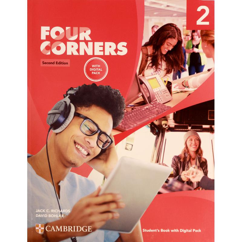 Four Corners Level 2 Sb With Digital Jack C.Richards KSA