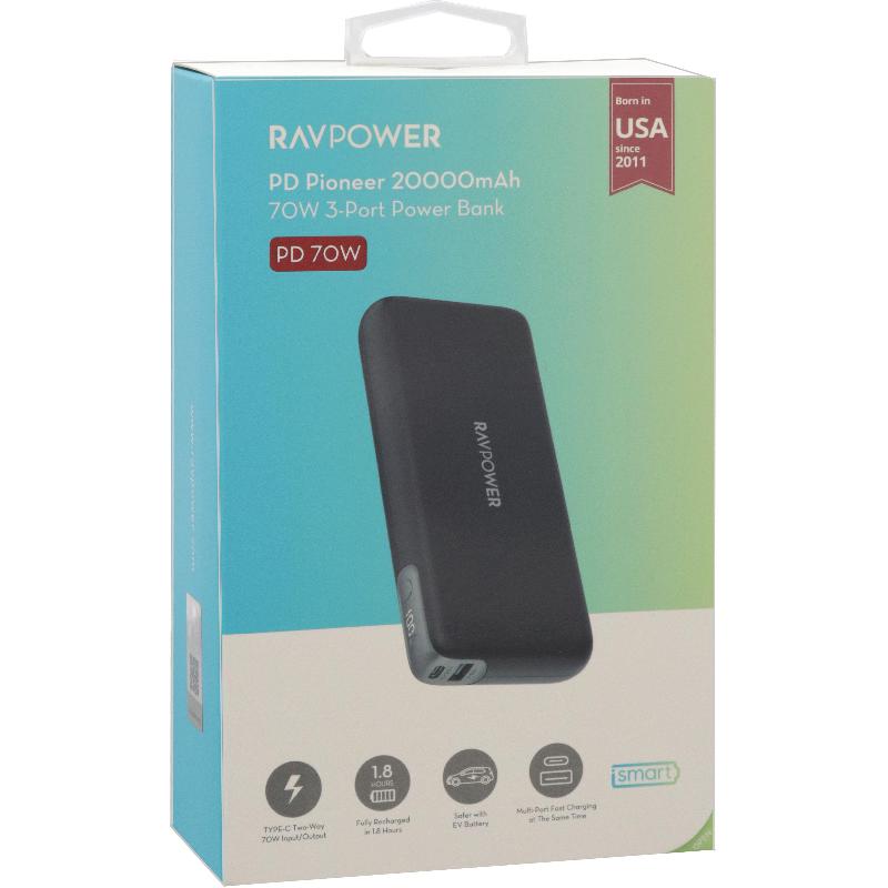 راف باور PB201 برو-آر بي شاحن بنك طاقة بقوة 70W | ملحقات الهواتف الذكية | بنك طاقة | تسوق بالمرحلة الدراسية | المرحلة المتوسطة | المرحلة الثانوية | المرحلة الجامعية راف باور PB201 برو-آر بي شاحن بنك طاقة بقوة 70W | ملحقات الهواتف الذكية | بنك طاقة | تسوق بالمرحلة الدراسية | المرحلة المتوسطة | المرحلة الثانوية | المرحلة الجامعية