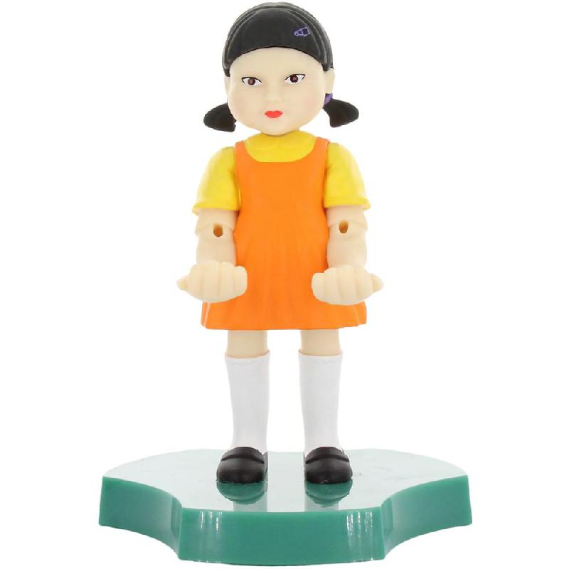 Cable Guys Squid Game: Young-Hee Girl Phone & Earbuds Holder, Universal, for Most Devices, 1