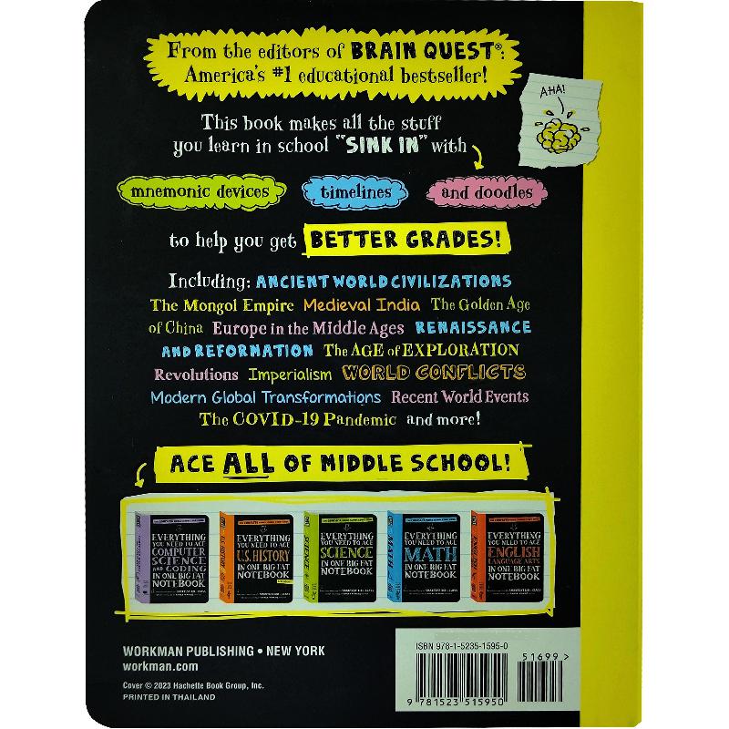 Everything You Need to Ace World History in One Big Fat Notebook 2