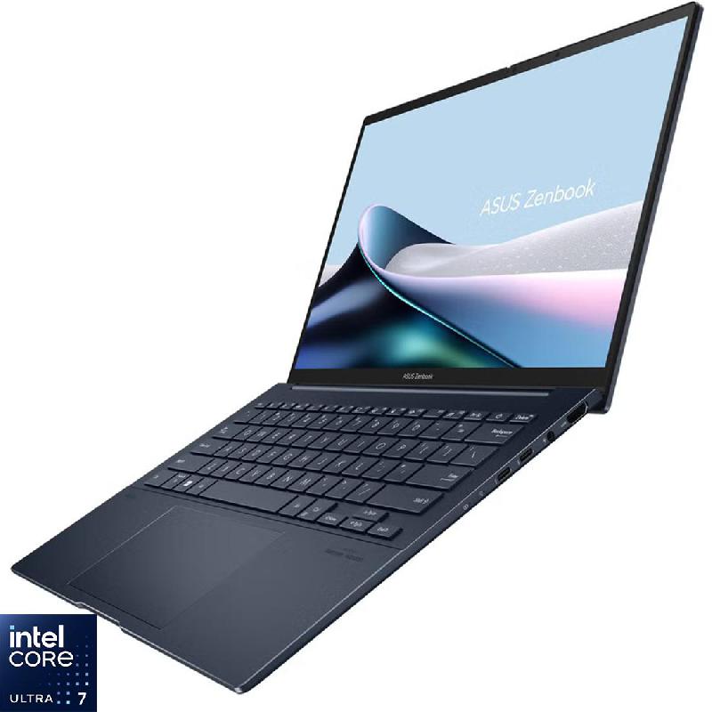 Asus Zenbook Laptop, AI, 14", Intel Core Ultra 7, 16 GB RAM, 1 TB M.2 NVMe PCIe 4.0 SSD, Windows 11, Intel Arc Graphics