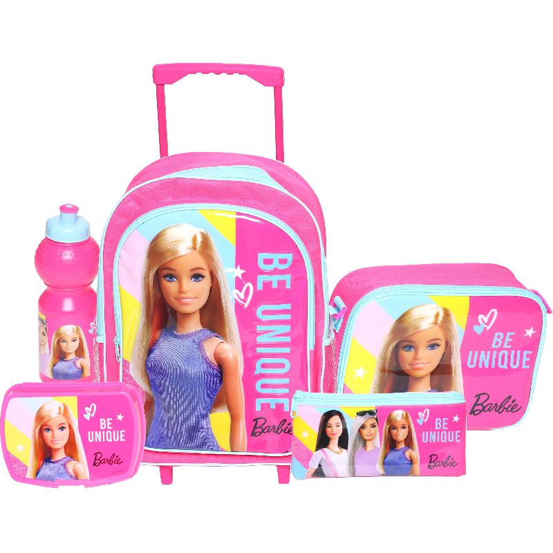 Mattel Barbie 5-in-1 Value Set Trolley Bag with Accessory