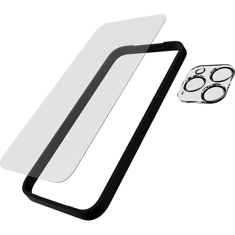 تيك 21 2 في 1 باك زجاج مقوى + واقي عدسة الكاميرا واقي شاشة الهاتف الذكي | ملحقات الهواتف الذكية | أطقم ملحقات الهواتف الذكية | أفضل العروض
