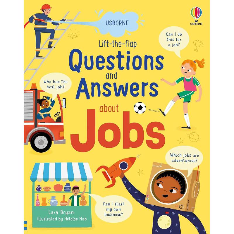 Questions and Answers about Jobs | الأطفال | كتب ابحث عن (5 - 8) | 9-6 كتب للناشئة سن | كتب اطفال انشطة وتلوين | الكتب الانجليزية