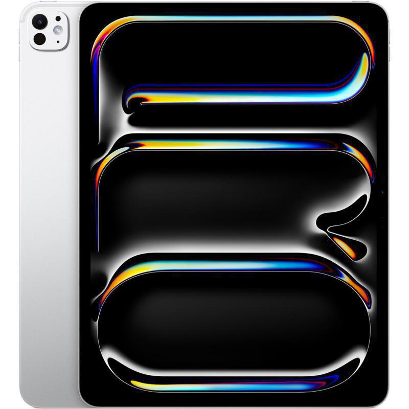 Apple iPad Pro 13 M5 Tablet - Wi-Fi with 2-Pin Charger 2025, Apple Intelligence, 13", 256 GB, Silver 9-core CPU