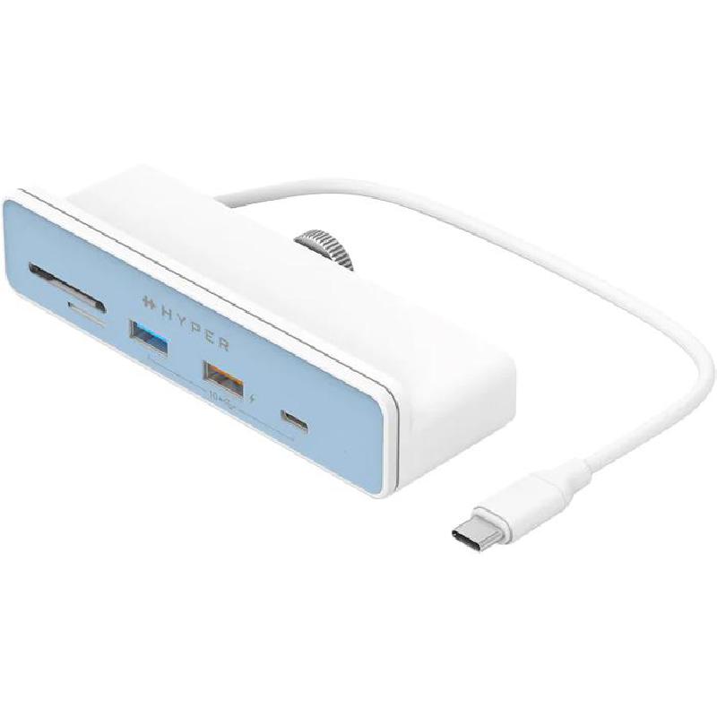 Hyper Hyper Hyperdrive multi-port Station usb-c 6 Port High-Speed USB Connectivity, Pass-through Charging