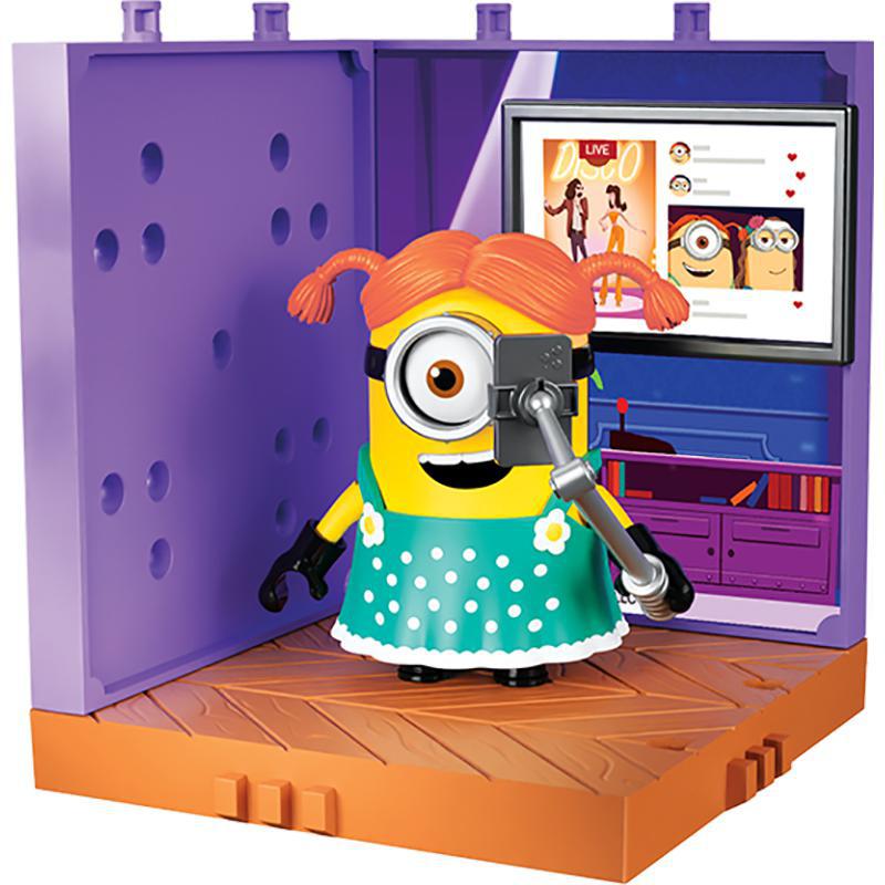 BLOKEES Minions preCOOL: Minions Celebration Party - Streamer Carl 05 Constructive Toy Kit, 4 Years and Above