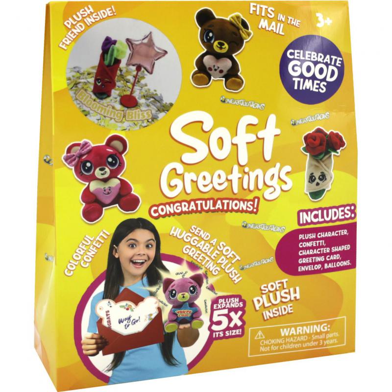Toy Triangle Soft Greetings, Congratulations! - Accessories