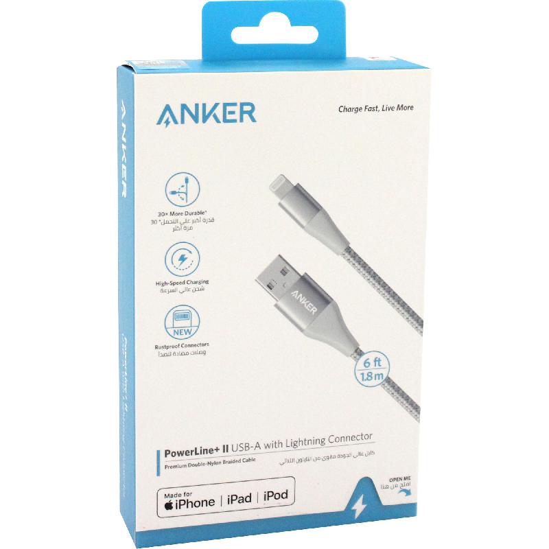 Anker PowerLine+ II Lightning to USB Standard Cable