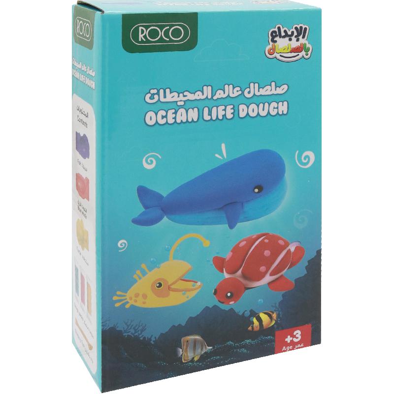 روكو حياة المحيط (أبدع وشم ‎-‎ عجين الروائح المرحة) عجينة + ملحق‎/‎تشكيل | ألعاب و وسائل تعليم الأطفال | الصلصال ولوازمه | لوازم الأ شغال اليدوية | وصل حديثا