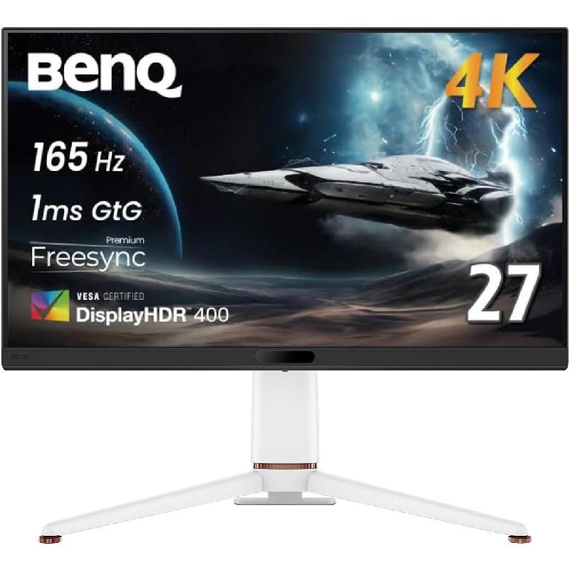 بينكيو موبيوز ا اكس 271 يو 27 بوصة، شاشة ألعاب، ضوء LED، 4‎K الترا اتش دي، 165‎ Hz، 1‎ مللي ثانية (GtG)، ابيض