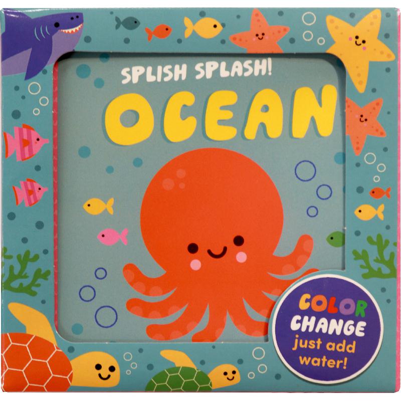 Color Changing Bath Book: My Little Ocean