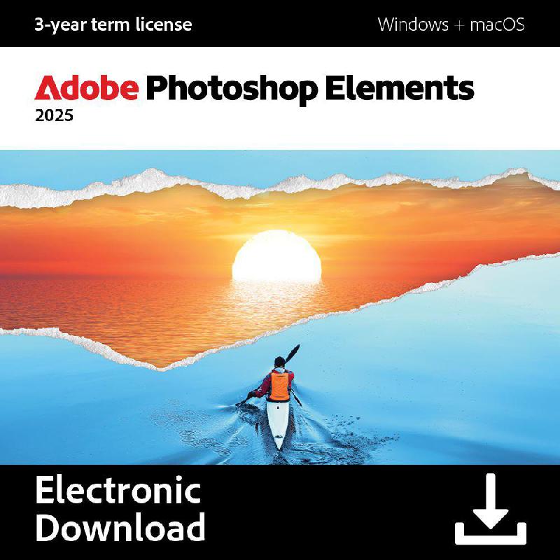 Adobe Adobe Photoshop Elements 2025 3 Years e-voucher