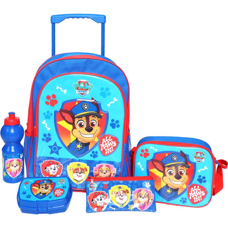 Spin Master PAW Patrol 5-in-1 Value Set Trolley Bag with Accessory