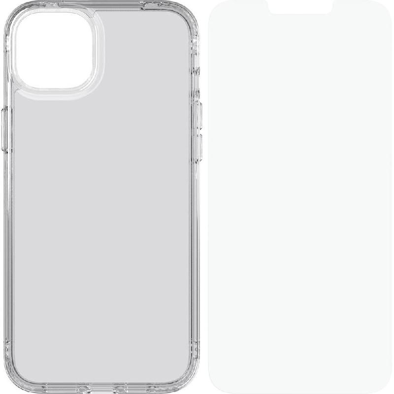 Tech21 Premium Protection Pack EvoClear Case + Impact Glass Screen Protector Smartphone Case Bundle | Smartphone Accessories | Cases & Covers | Smartphone Accessory Kits | Best Deals Tech21 Premium Protection Pack EvoClear Case + Impact Glass Screen Protector Smartphone Case Bundle | Smartphone Accessories | Cases & Covers | Smartphone Accessory Kits | Best Deals