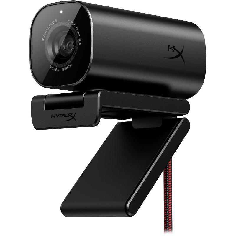HyperX HyperX Vision S 4k Capture 90 Degrees Field of View, Magnetic Privacy Cover, Aluminum Body