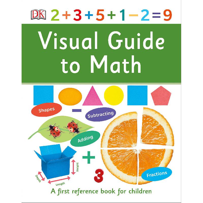 Visual Guide to Math | الأطفال | المراجع والموسوعات | الكتب الانجليزية | الشحن الدولي | موسوعات علمية للاطفال (8+)