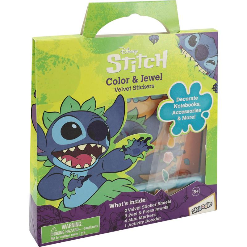 Disney Stitch Colors & Sticker Color Accessory Set | Toys & Kids Learning | Learning Aids | Painting & Coloring Activities | New Arrivals