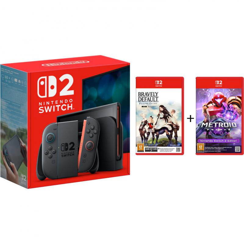 Nintendo Switch 2 Switch 2 256 GB Bundle with Metroid Prime 4+
