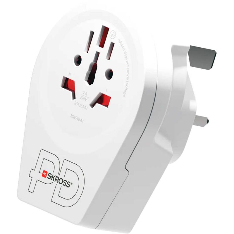 skross Skross 1 500293-e Pd World To Uk Power Adapter