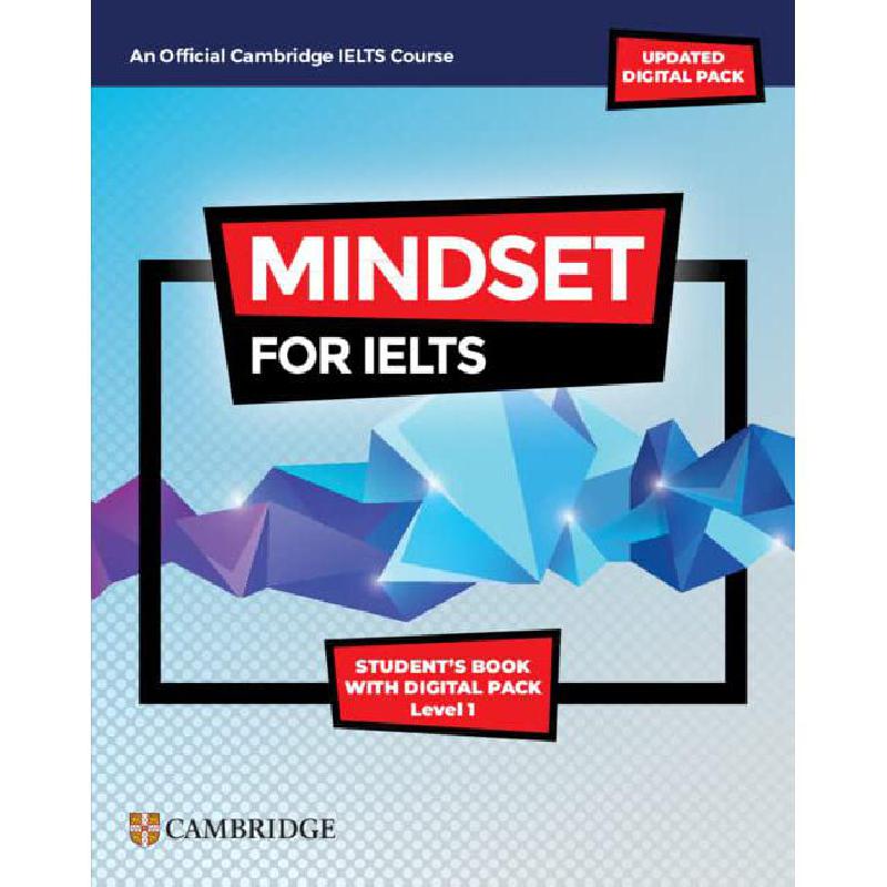 Cambridge Mindset for IELTS: Student's Book with Digital Pack | New Arrivals | Test Preparation & Certification | Test Preparation Guides | English Books | Global Shipping
