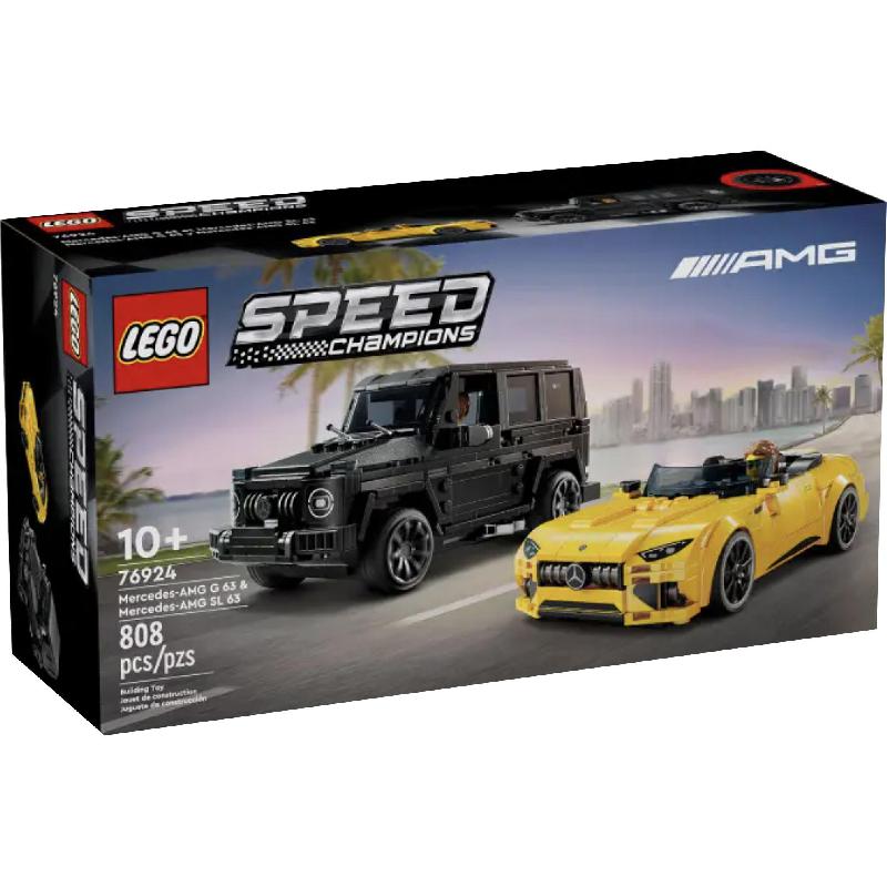 ليجو سبيد تشامبيونز مرسيدس AMG G63‎ ومرسيدس AMG SL63 مجموعة تركيب، 9 سنوات فما فوق