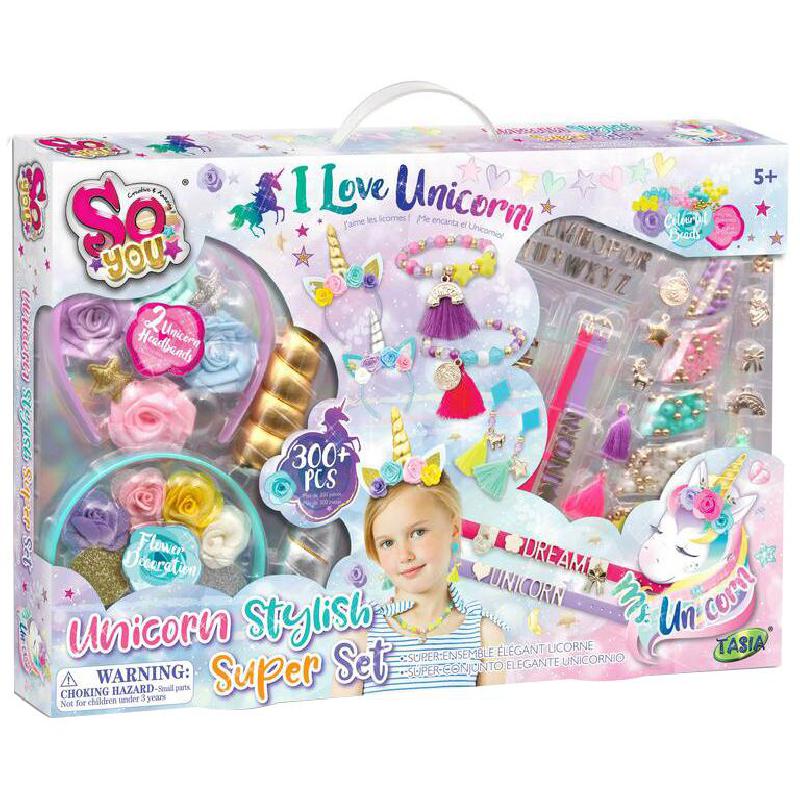 تاسيا سو يو ربطات رأس اليونيكورن | مستلزمات صناعة الحلي | وسائل تعليمية | ألعاب و وسائل تعليم الأطفال | وصل حديثا | أفضل العروض