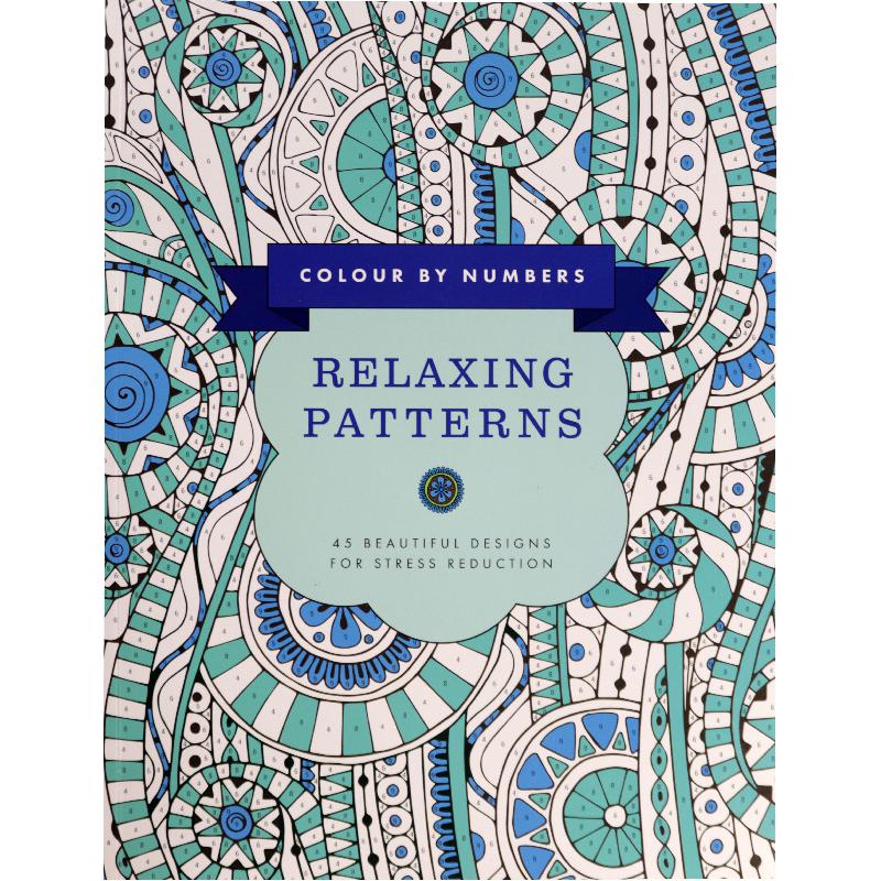 Colour By Numbers Relaxing Patterns 1