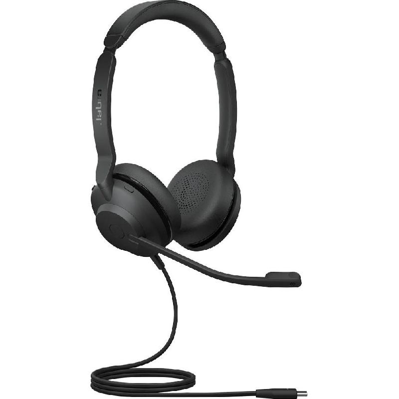 Jabra Connect 4h OnEar Headphones Wired Black Jarir Bookstore Qatar
