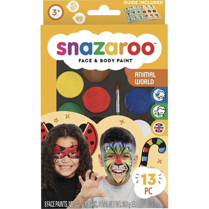 Snazaroo Animal World Face & Body Paint | Colors & Accessories | School Supplies | Colors & Accessories