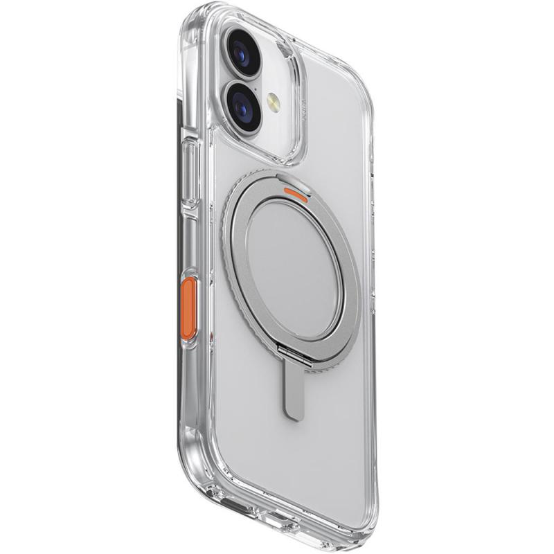 Uniq Uniq Swivix Back Cover For iPhone 17 Built-in Haptic Buttons, Durable Round Metal Grip