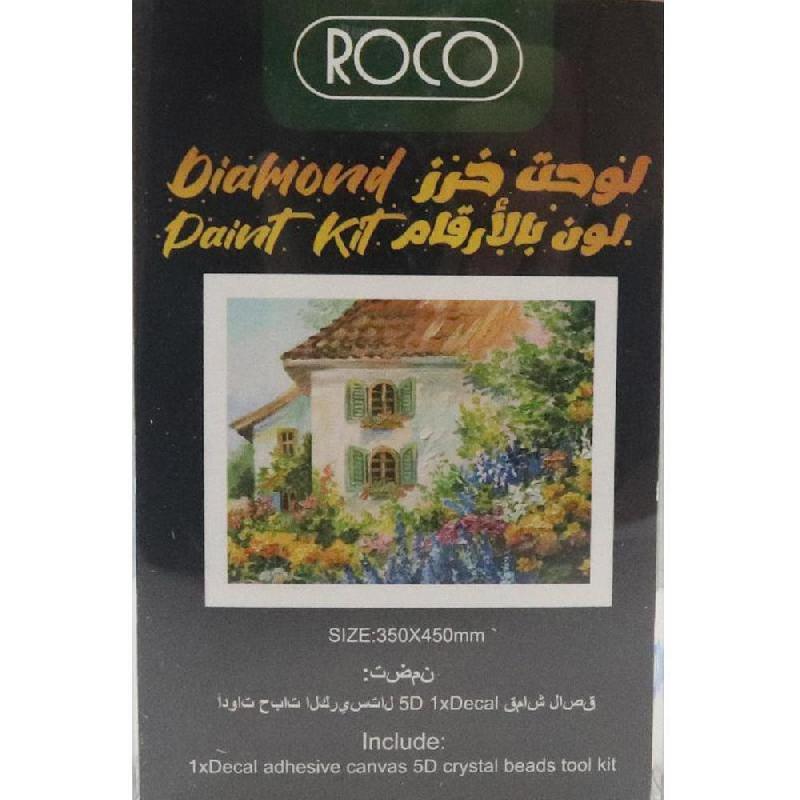 روكو حديقة المنزل مجموعة الرسم الماسي | اللوحات والوسائل | التلوين بالأرقام | مستلزمات الرسم والأشغال اليدوية روكو حديقة المنزل مجموعة الرسم الماسي | اللوحات والوسائل | التلوين بالأرقام | مستلزمات الرسم والأشغال اليدوية