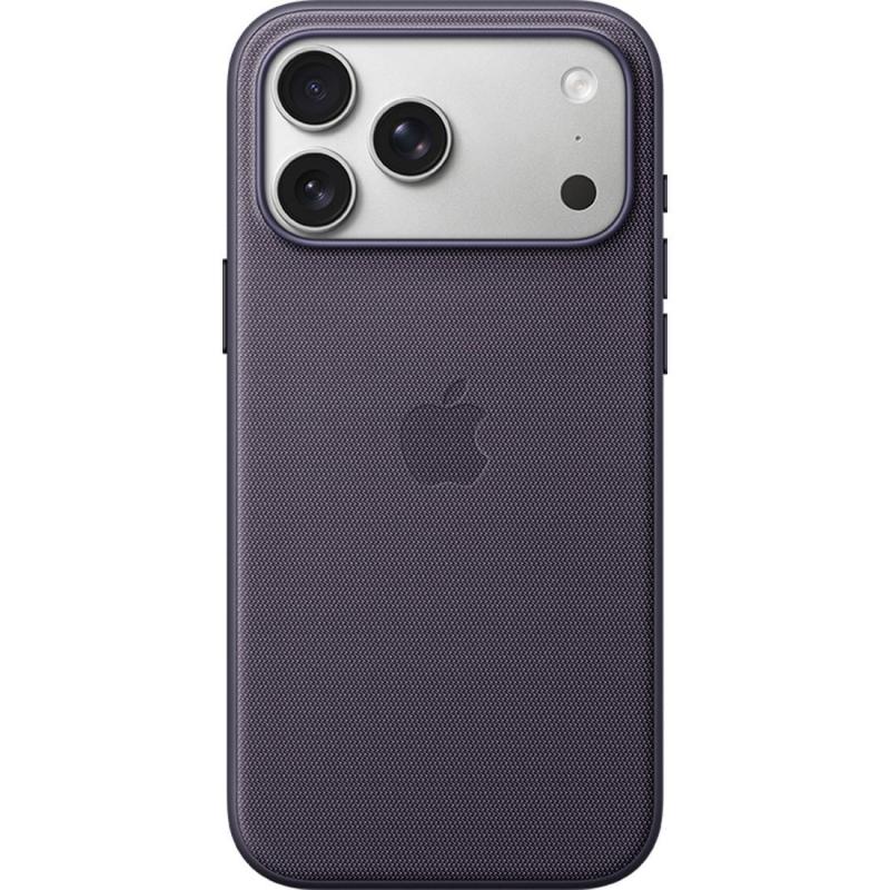 Apple Apple Techwoven Back Cover Mobile Case With Magsafe For iPhone 17 Pro Max 2 Connection Points to Attach to the Crossbody Strap, Anodized Aluminum Buttons