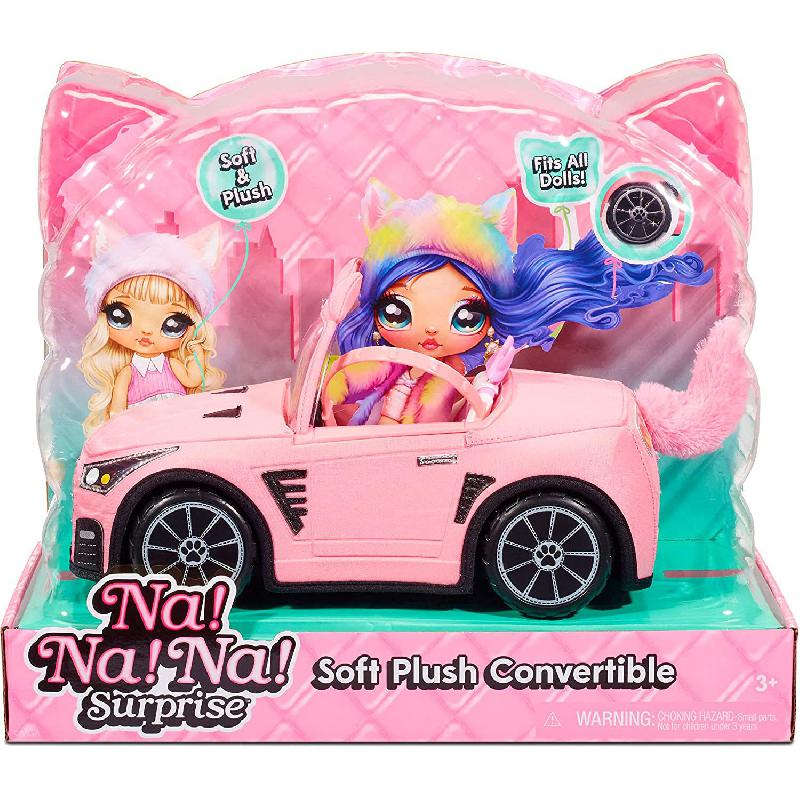 MGA Entertainment Na! Na! Na! Surprise: Soft Plush Convertible Car Playset
