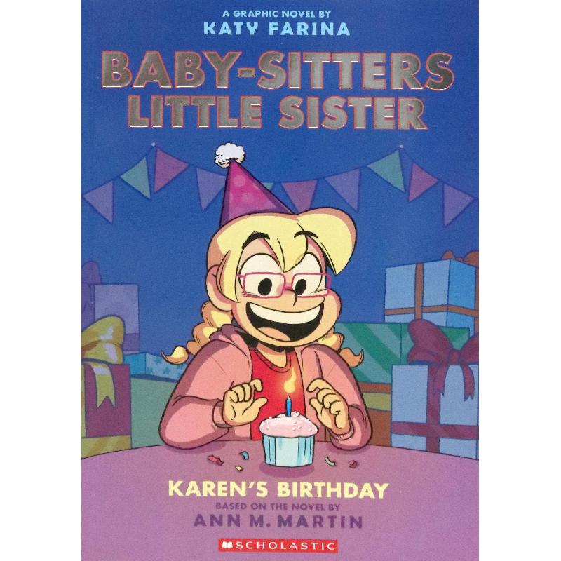 Baby-Sitters Little Sister: Karens Birthday | Graphic Novels | Children Books | English Books | Global Shipping | Children Graphic Novels (9+)