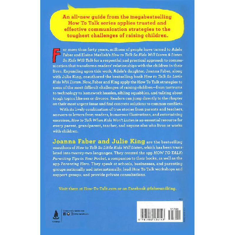 How to Talk When Kids Won't Listen | New Arrivals | Baby & Child Care | English Books | Global Shipping