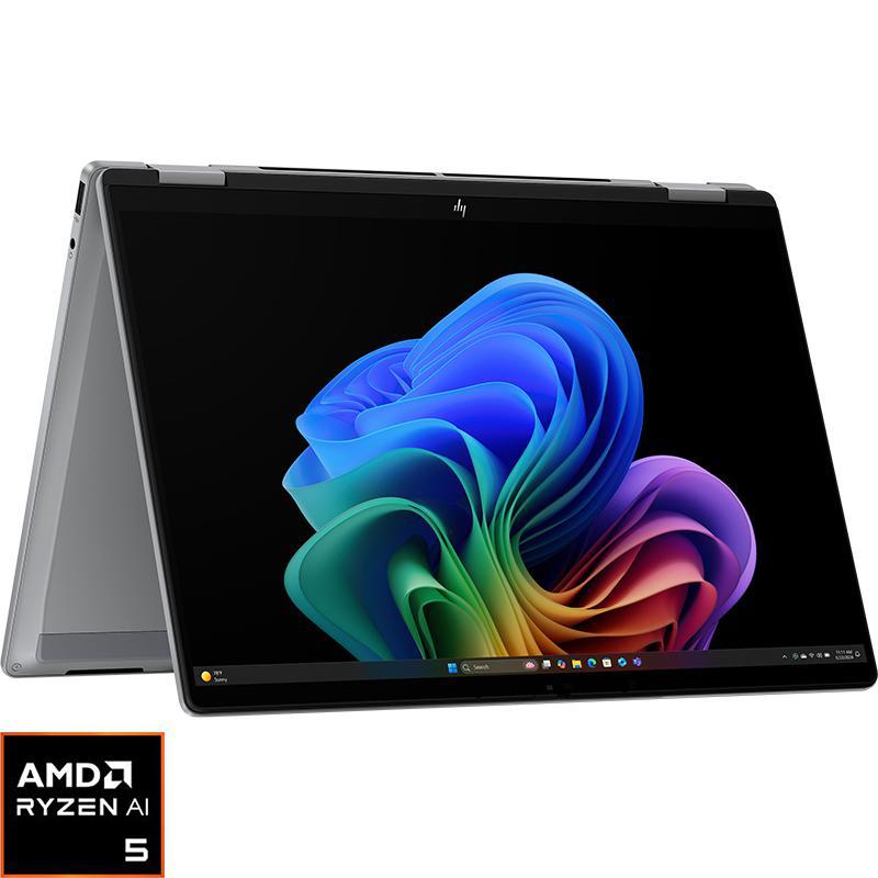HP OmniBook X Flip 2-in-1 Laptop - Convertible, AI with CoPilot+, 14", AMD Ryzen AI, 16 GB RAM, 512 GB, Windows 11 Home, AMD Radeon, Foldable