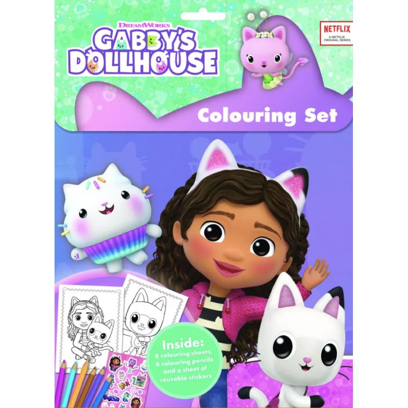 Gabby's Dollhouse: Colouring Set