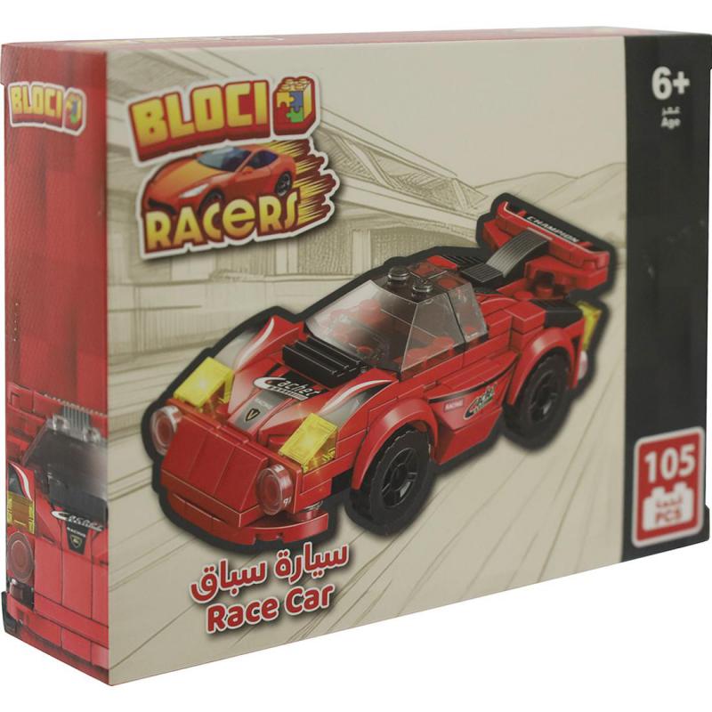 Bloci Sports Car Interlocking Bricks Set, 6 Years and Above
