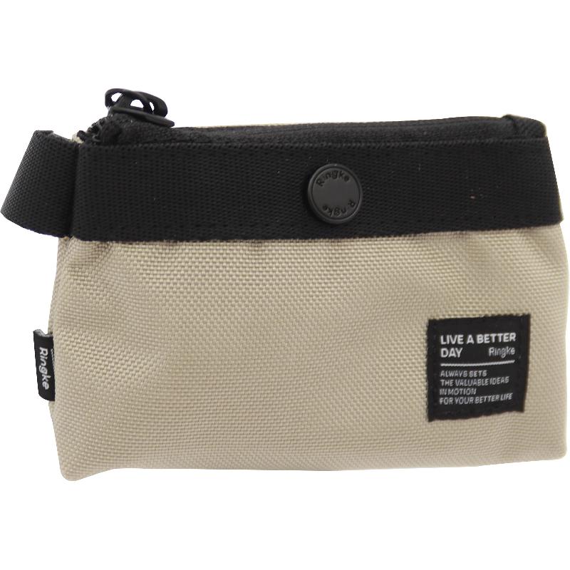 ringke Ringke Mini Pouch Tarpaulin Earbuds Case For Earbuds Built-in Strap Handle, Durable and Waterproof Nylon Textile