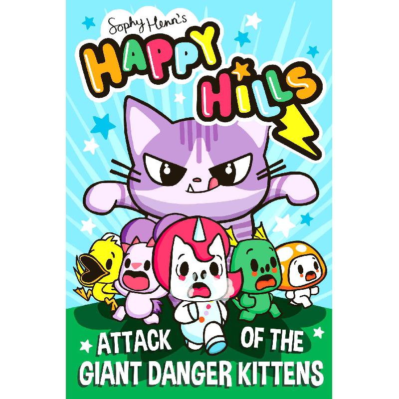 Happy Hills: Attack of The Giant Danger Kittens | Graphic Novels | Children Books | English Books | New Arrivals | Global Shipping | Children Graphic Novels (9+)