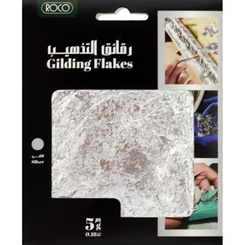 Roco Gilding Flakes | Metal, Glass & Wood Craft | Leafing & Gilding Supplies | Arts & Crafts